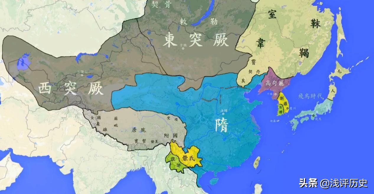 通过地图看唐朝版图变迁：一个庞大帝国，最后走向瓦解