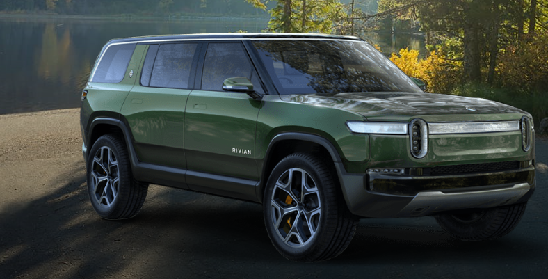 750大马力加快三秒内的七座SUV，Rivian R1S强悍登录洛杉矶市！