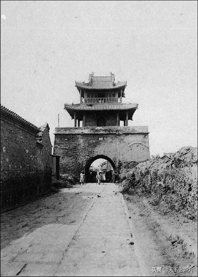 1900年天津老照片18幅 看第一代大红桥金华桥及鼓楼