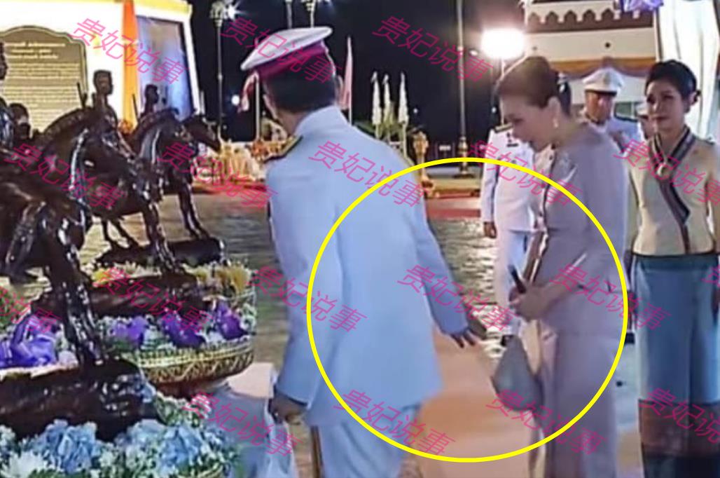 苏提达夺回主动权！香芋紫礼服温柔入骨，泰王主动牵手安抚王后