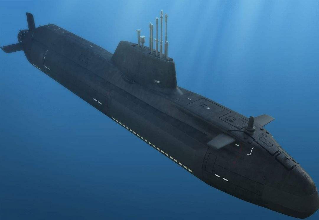 8艘潜艇消灭中国海军一支舰队？想多了，战舰露面前你已不复存在