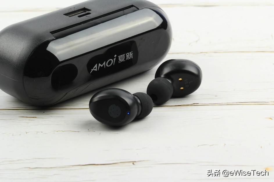 E拆卸：AMOI夏新 F9真无线耳机拆卸，看一下国内的手机耳机怎样