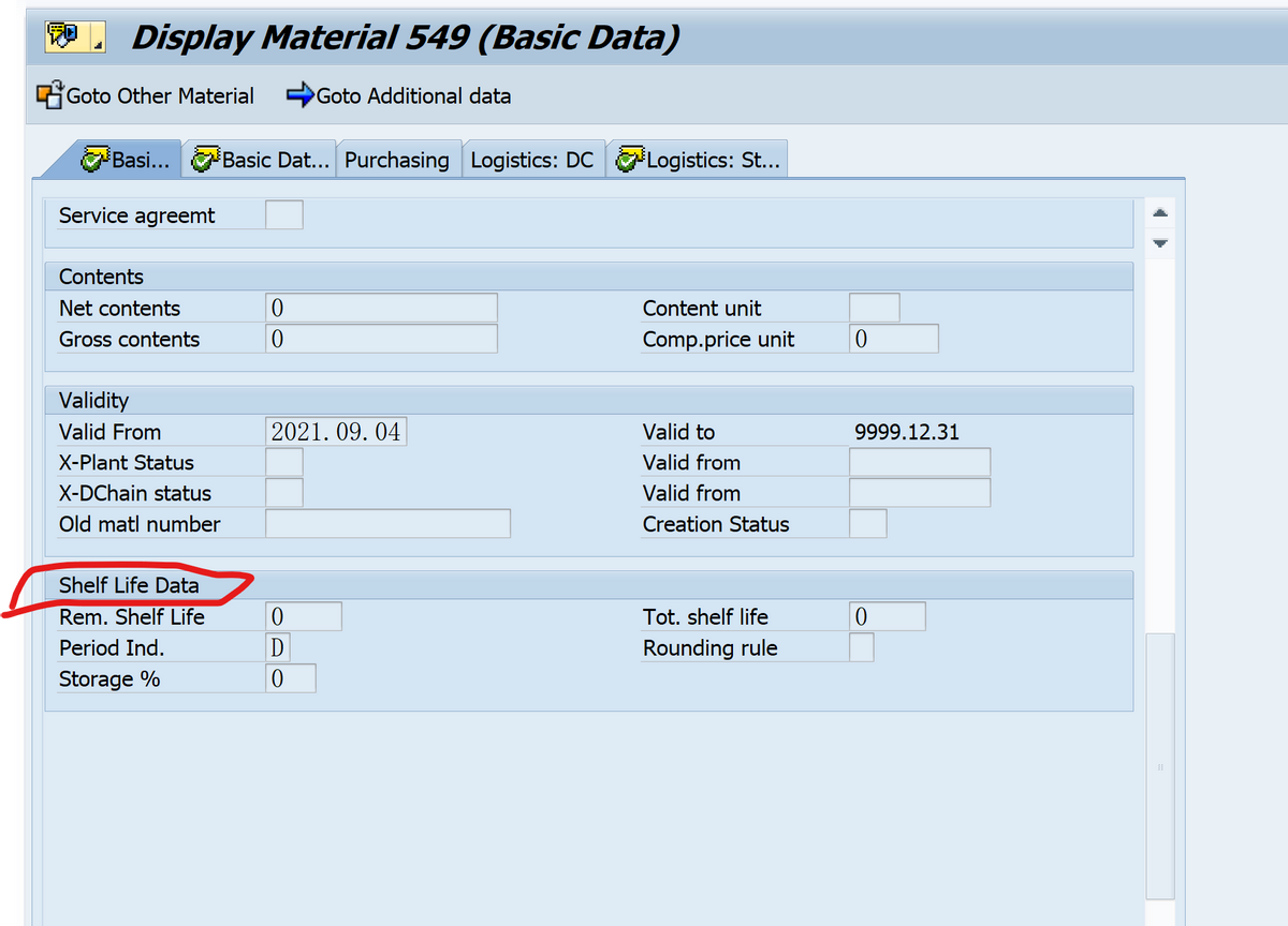 SAP RETAIL商品主資料Basic Data檢視裡幾個讓人莫名驚詫的欄位