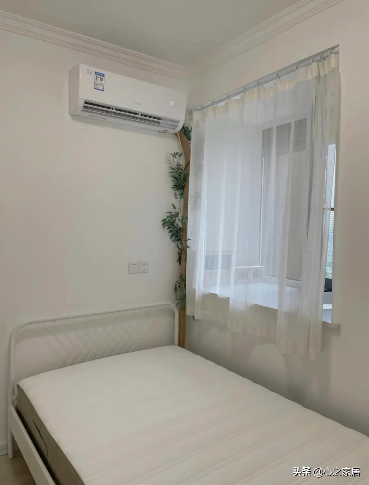 65㎡纯白色简约家装设计，干净利落的小户型，整洁明亮的家居风格