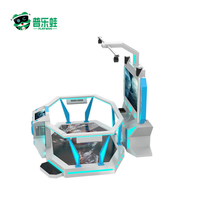 普乐蛙VR互动飓风设备VR台风解决方案VR防台风安全知识应用普及