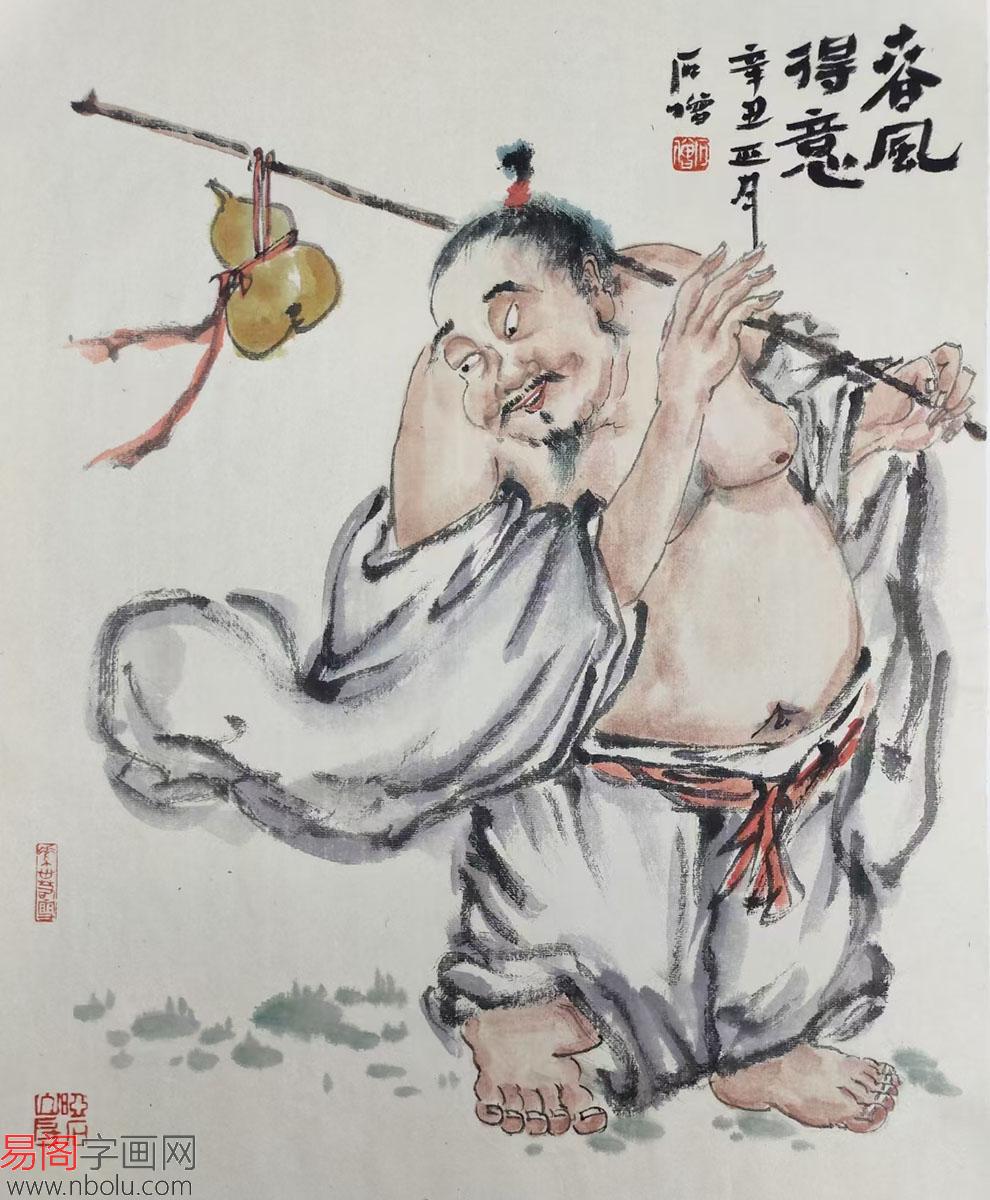 家里装饰挂什么画？带你欣赏画家石僧的特色禅意画