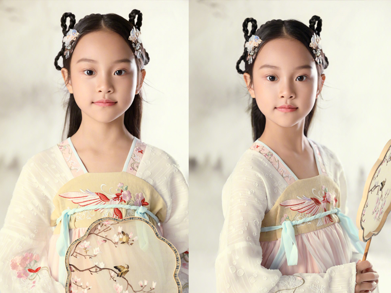 女漢子小甜馨長大了！ 李小璐曬親子旗袍照，也有點大家閨秀氣質了