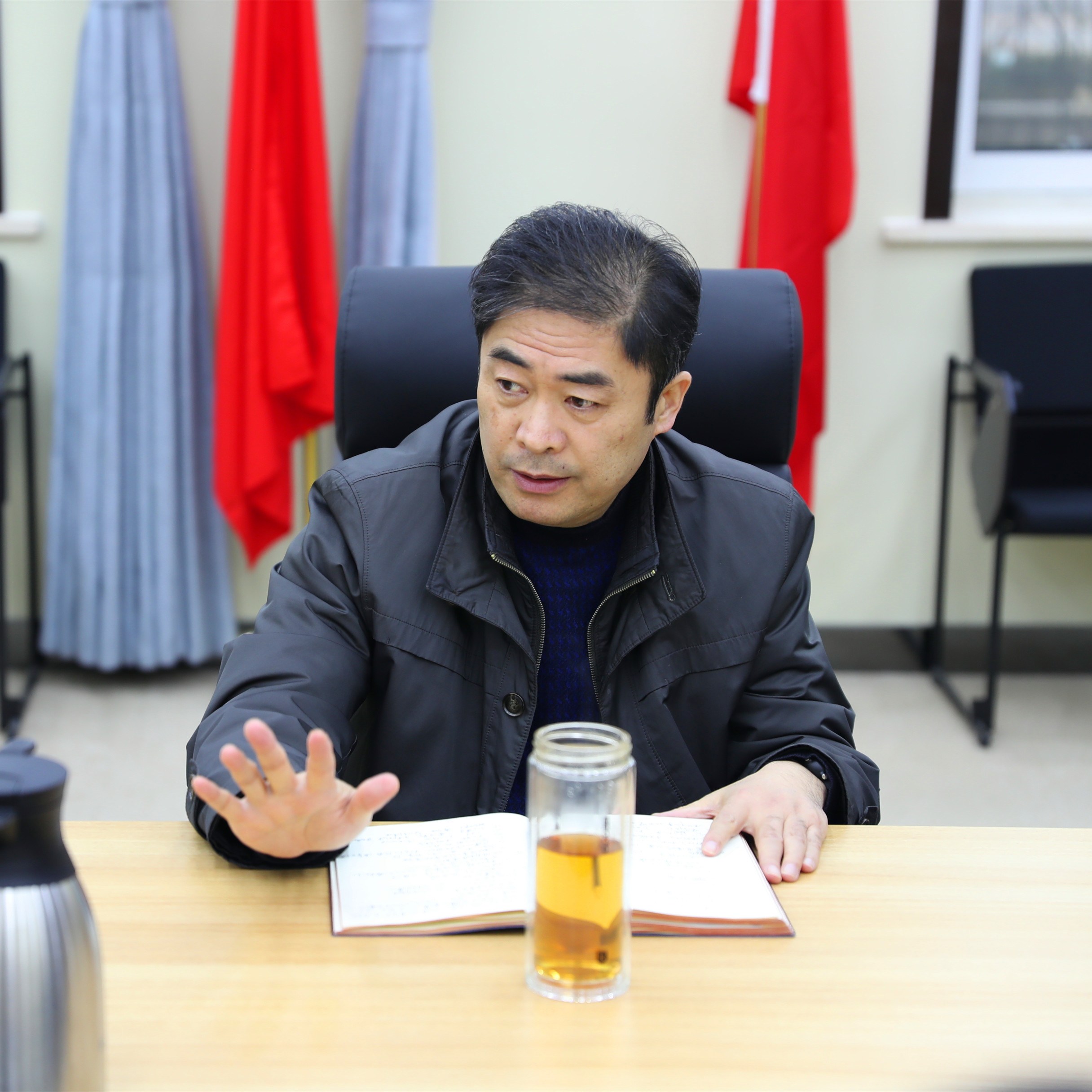 济南新材料产业园区召开重点工作专题会议
