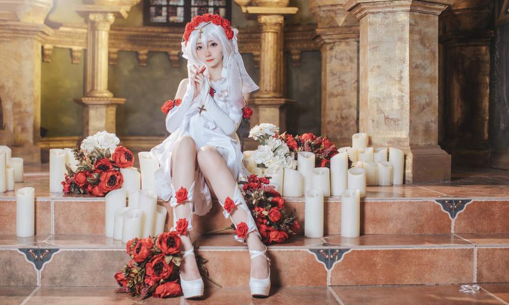 【cosplay】南桃Momoko图包合集精选丨德丽莎花裳月纱