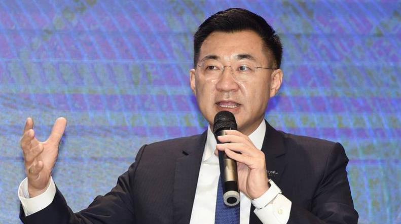 擔任國民黨主席1週年江啟臣宣示：兩岸和平可貴，繼續拼下去