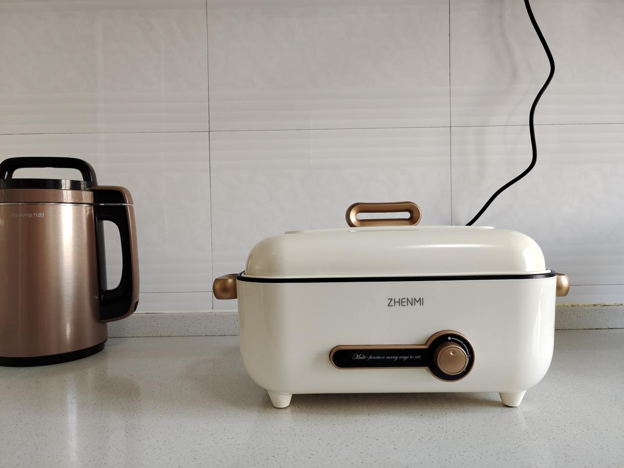 煎炒烹炸煮一锅搞定，臻米多功能料理锅让媳妇从此爱上厨房