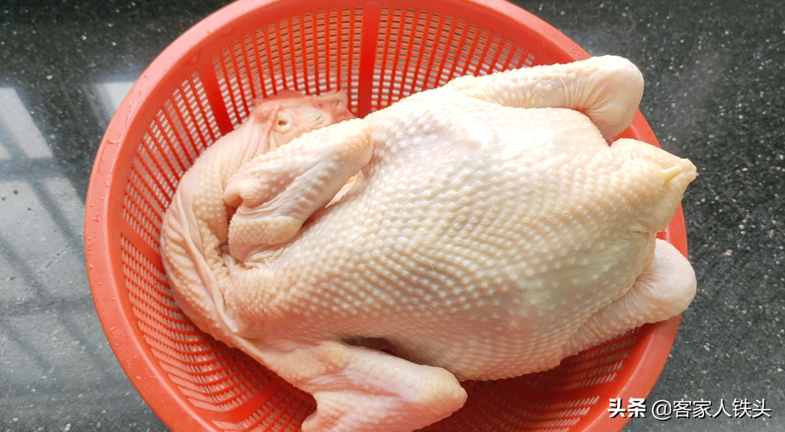 3斤雞，做一道客家脆皮雞，三起三落有講究，皮脆肉滑越吃越愛吃