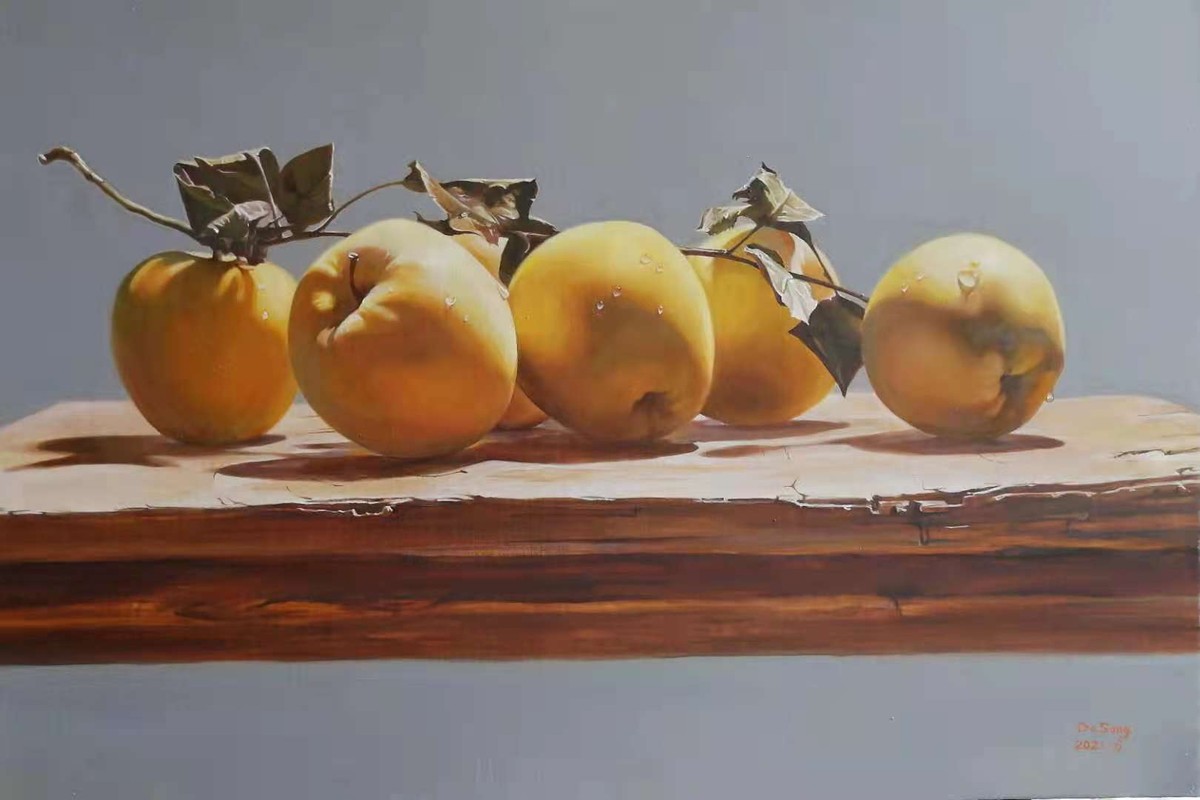 大松的静物画——读大境界中的小情趣