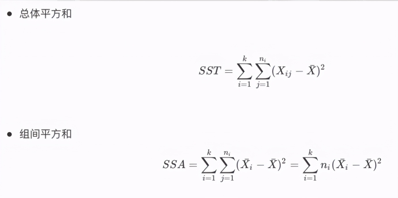 CDA LEVEL 1 考试，知识点汇总《 方差分析 》