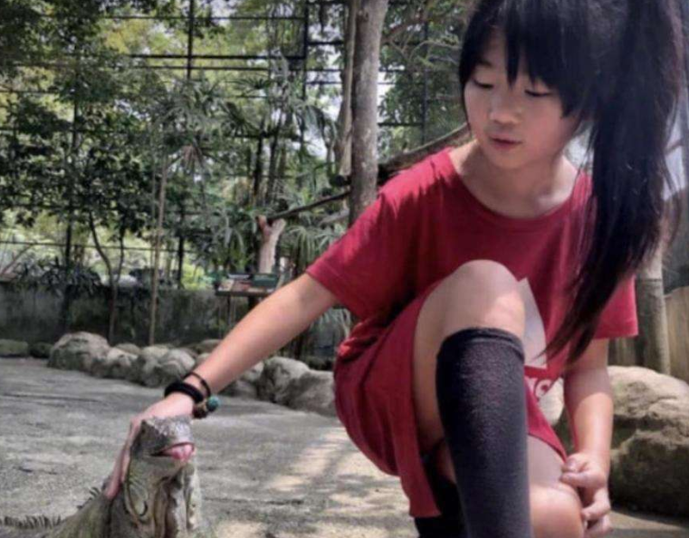 曹华恩已经9岁了，从被吐槽颜值再到如今逆袭，吾家有女初长成