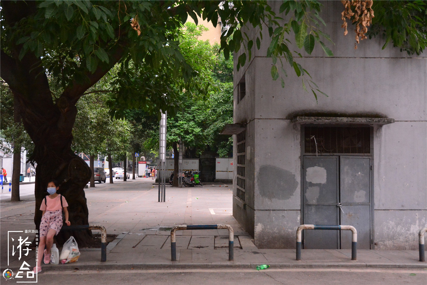 重庆九坑子回忆：穿过单巷子去大坪，“坎下茶馆”还在原地