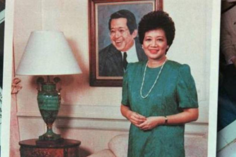 阿基诺夫人，上任后赶走驻菲美军，当众宣称：“我的根在中国”
