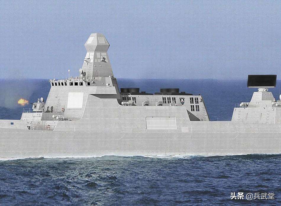 055B或不再是“盾舰”，新型雷达不占空间，可装更多垂发单元