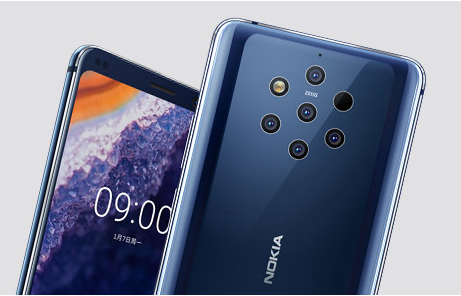 Nokia 9 PureView京東商城開售 配用驍龍845市場(chǎng)價(jià)5499