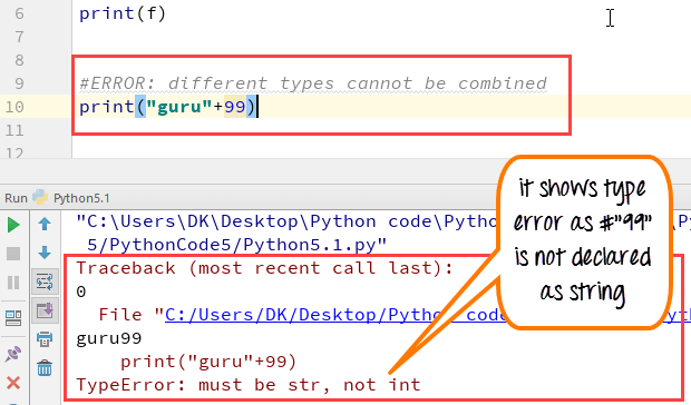 DAY1-step4 Python变量：声明，连接变量，全局和局部