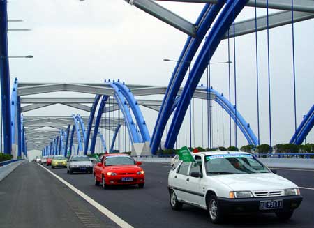 河南旅游：百车奔向嵩县天池山（图）