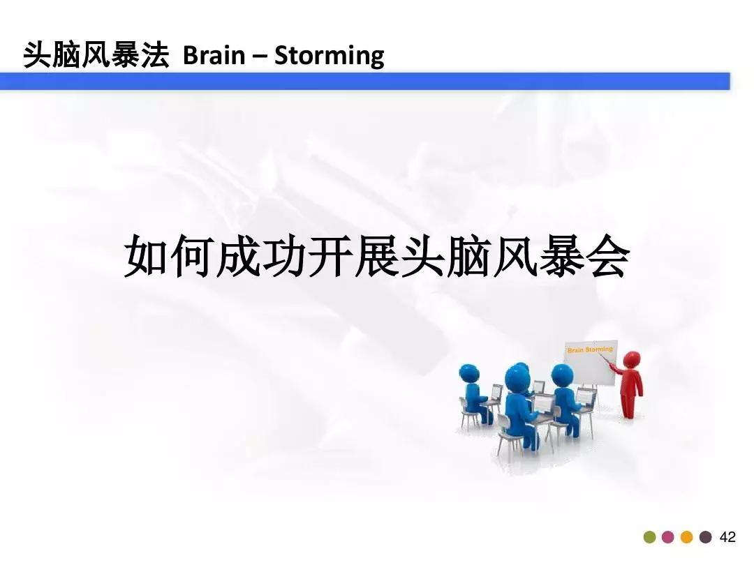 「管理」你真的会做头脑风暴吗？这个资料教会你