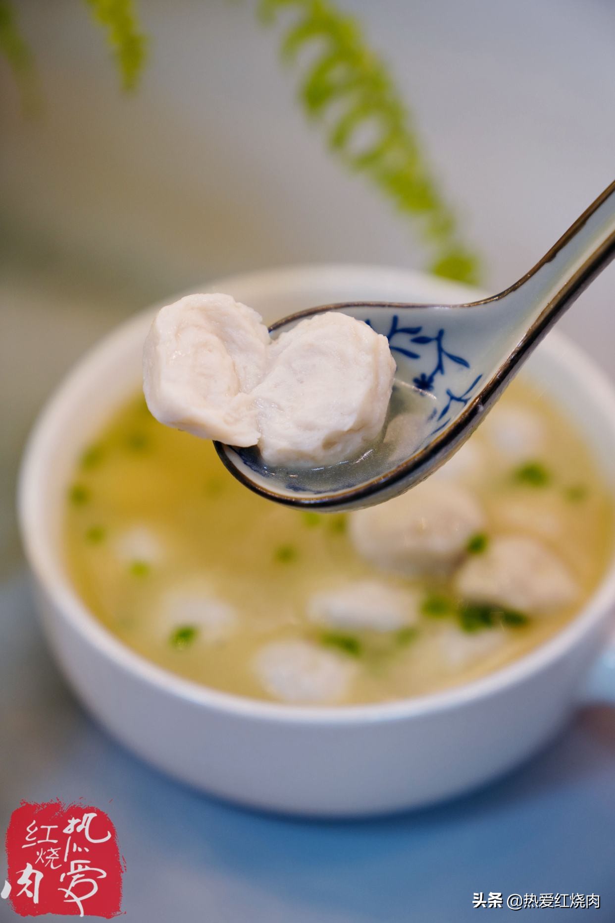 28元買了條大草魚，做成魚丸一大鍋，口感Q彈無添加一點也不腥