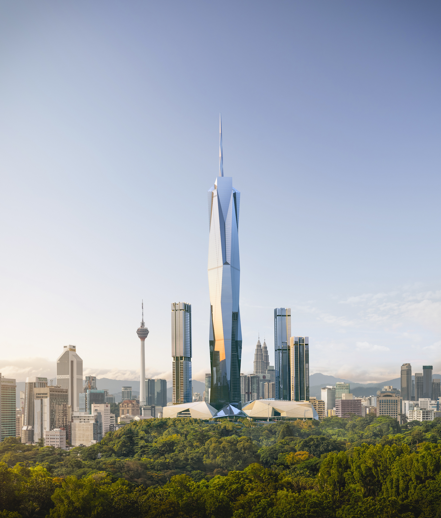 设计高635米！PNB118大厦，今年建成，将成世界第
