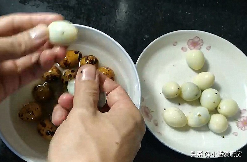 圖片[1]-【虎皮鵪鶉蛋】做法步驟圖  簡單易學 好吃味美比紅燒肉香-起舞食譜網