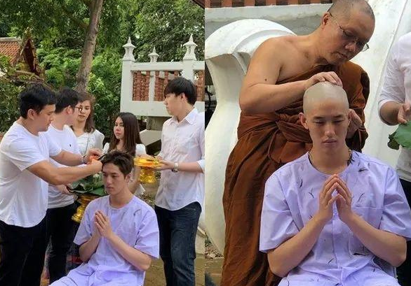 泰国最帅和尚：堪比释明心剃度4年后成型男教练，无数女粉丝爱慕