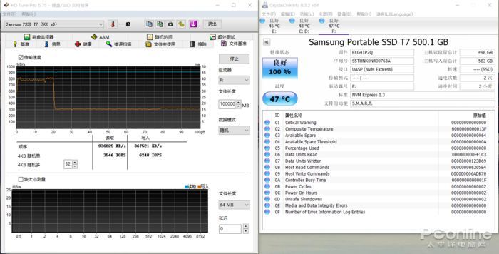 主打散热的PSSD 还拥有能跑满USB 3.2的速度？