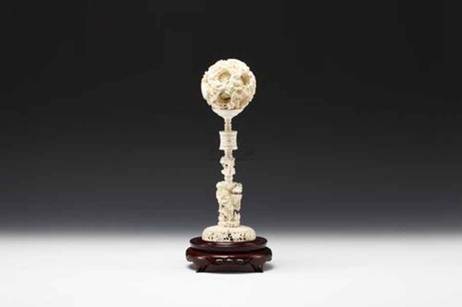 中日象牙球同现万博会：中国的惊艳世界，日本