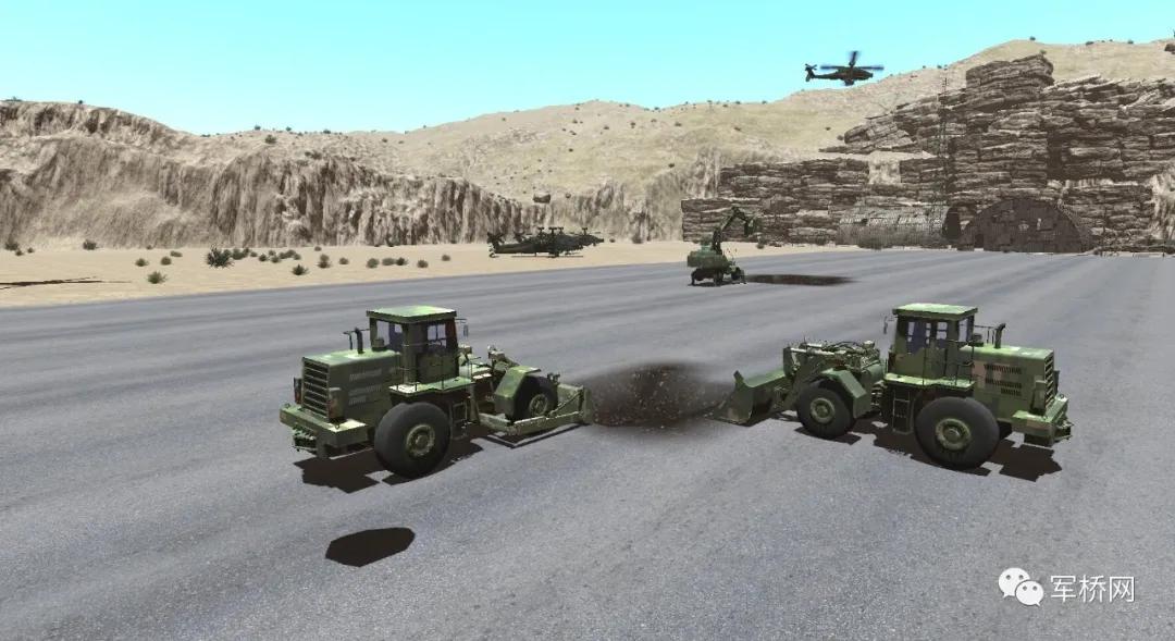 军事工程机械协同作战虚拟仿真训练系统