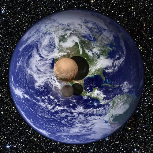 曾经的第九大行星冥王星，个头还没有月亮大，水量却比地球还多