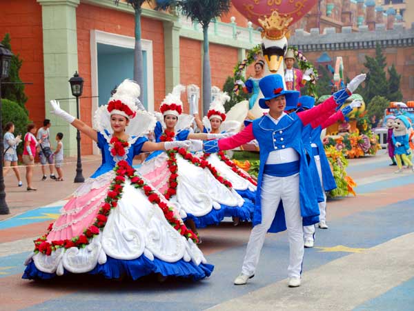 山东旅游：蓬莱畅游欧乐堡梦幻世界（图）