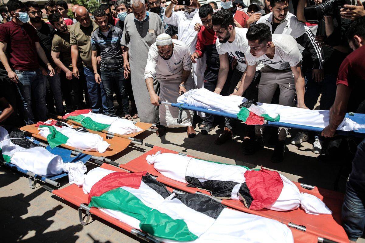 巴勒斯坦西岸四名抗议者被以色列军方杀害，埃及提议本周四起巴以停火