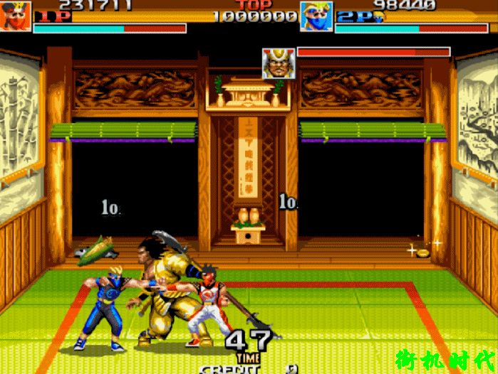 街機游戲最默契的夾攻，漫長的折磨，BOSS只想快點入土為安