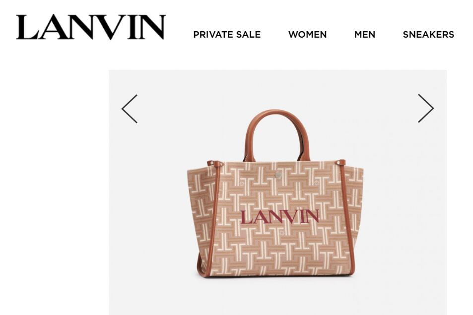 Lanvin 引入全新“JL“标志性图案，旨在推动配饰销售比例翻番