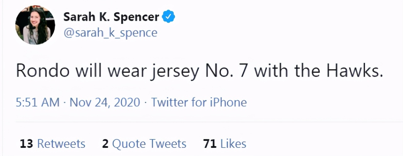 改穿7號球衣！朗多NBA生涯首次換號，老鷹總經理：他是個鬥士