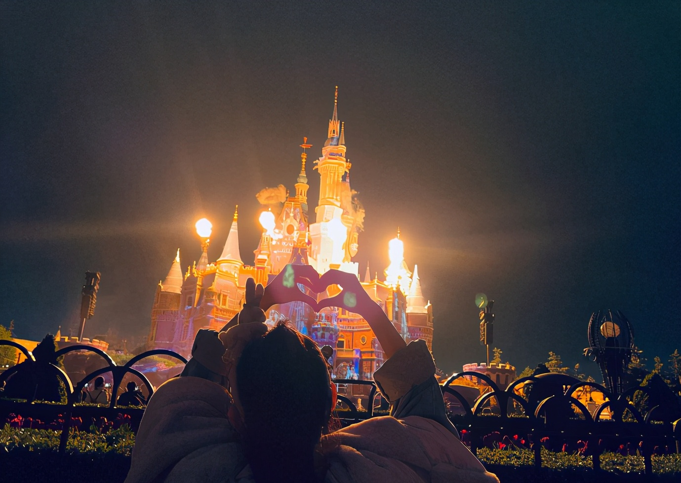 迪士尼五週年，星二代云集：孫莉女兒穿漢服，楊威曬雙胞胎姐妹花