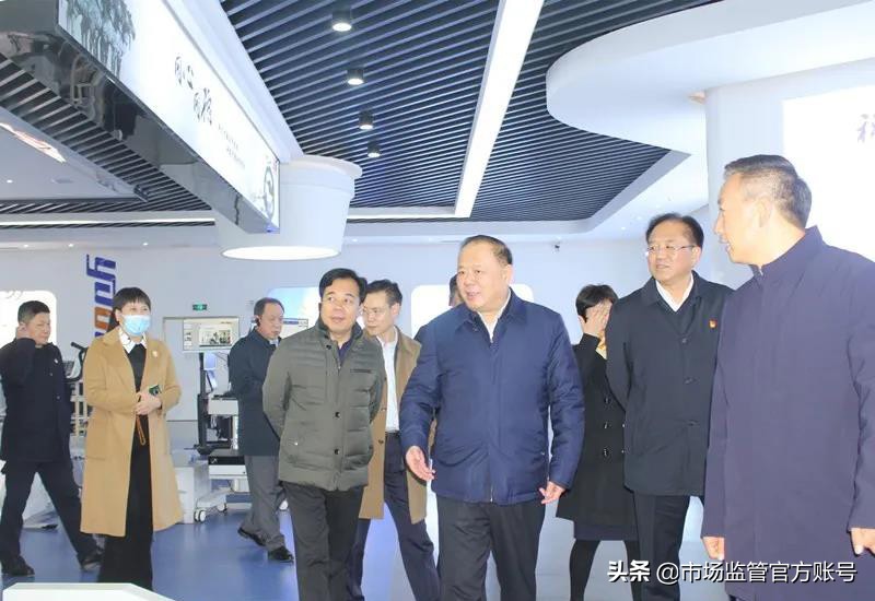 河南省市场监管局党组书记、局长马林青带队调研尉氏县生物医药产业发展情况