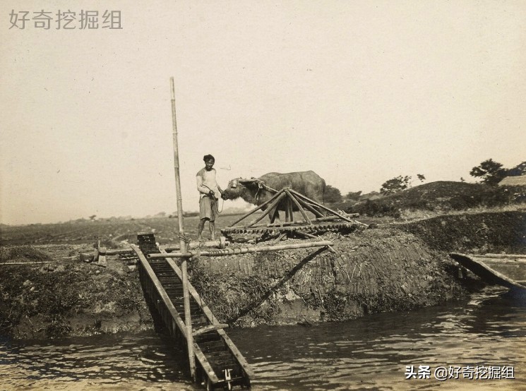 1908年珍贵晚清老照片，那时候雷峰塔还没倒塌