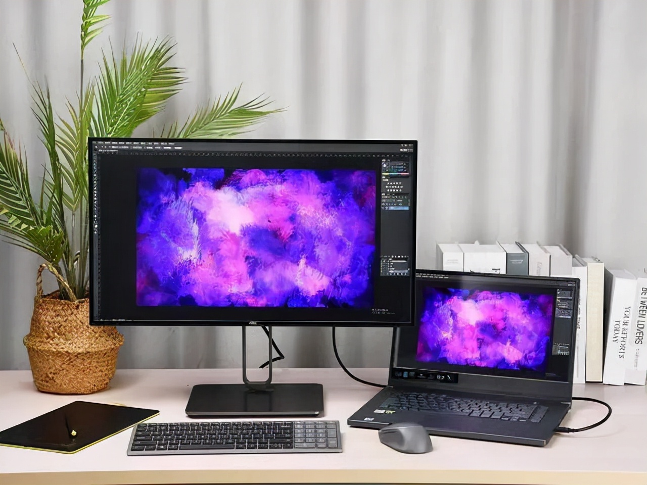 评测丨桌面简约美学的答案——AOC U27U2显示器