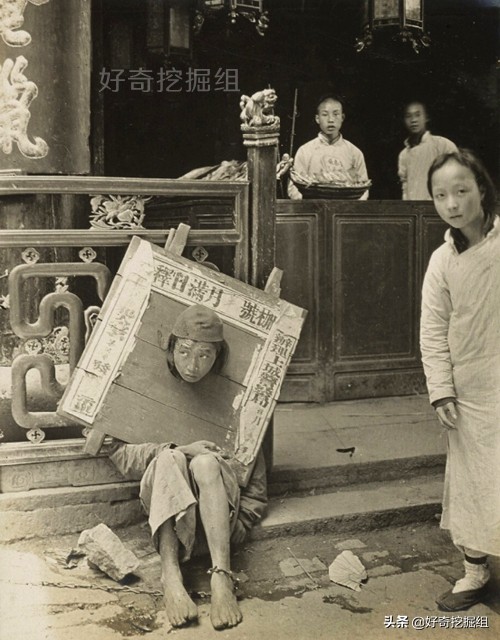 1908年珍贵晚清老照片，那时候雷峰塔还没倒塌