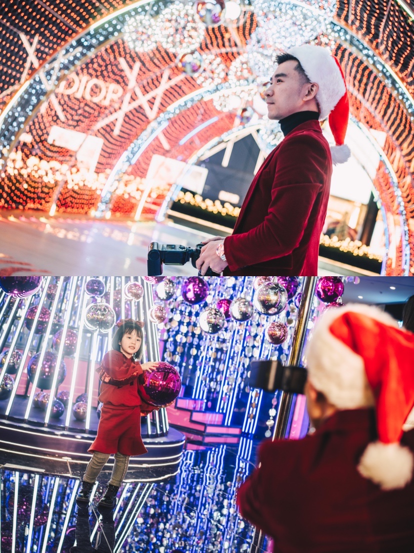 重庆IFS打造绮幻灯光艺术装置幸福光影照亮全城