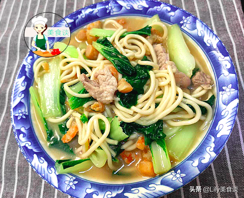 天凉了，早餐儿子最馋这碗面，10分钟就搞定，早餐吃它营养耐饿