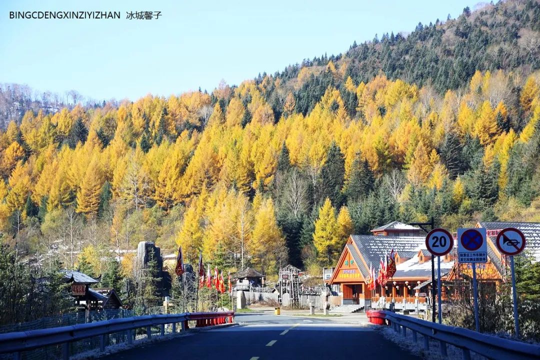 Xuexiang Tianlu, walking through the poetry of autumn leaves dancing with the first snow