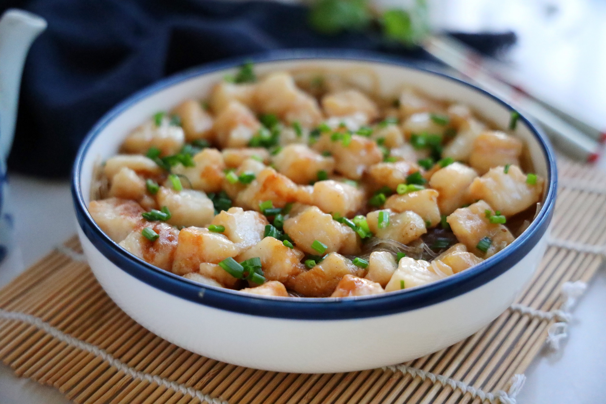 Fresh and delicious homemade steamed vegetables, a mouthful of soft and smooth, delicious and healthier, too enjoyable
