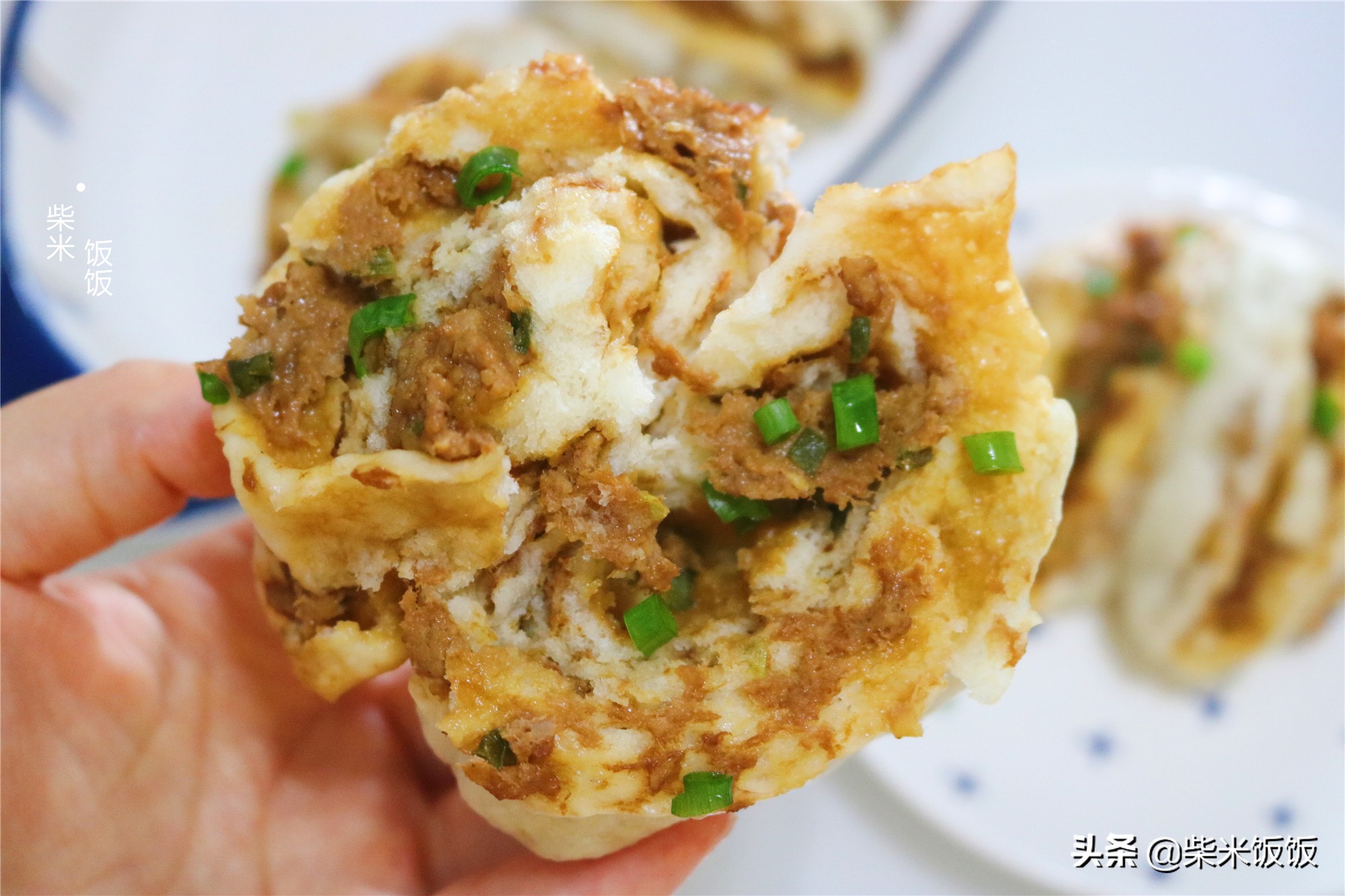 卷一卷，蒸一蒸，香软又多层，比包子简单，趁热两个不够吃