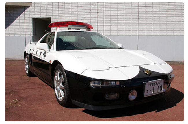 日本警车型号都在这了，丰田本田马自达，全是
